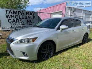 2014 LEXUS CT 200h  HYBRID  43 Miles per gallon 