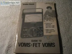 Radio Shack &ndash Guide to VOMS and FET VOMS &copy 1972 and 197