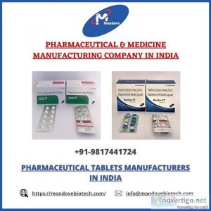 Pharmaceutical tablets manufacturers in india | mondove biotech