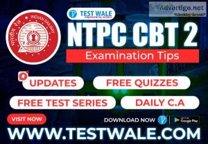 You can prepare for ntpc cbt2 exam without taking any coaching