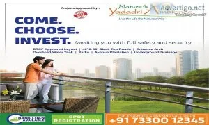 Book a site visit | open plots in yadagirigutta-aler ready to co