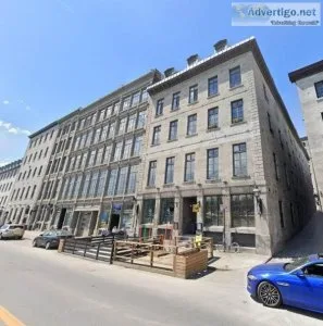 Superb location Old Montreal for caf&eacute or other&hellip.