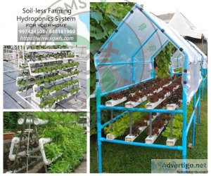 Hydroponics and aquaponics system to grow your own food