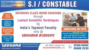 Si constable coaching centers in dilsukhnagar