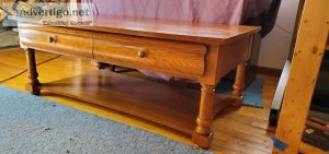 Coffee table with storage space