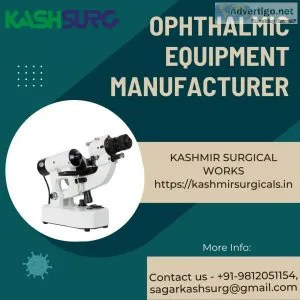 Ophthalmic equipments manufacturers in india | kashmir surgical 