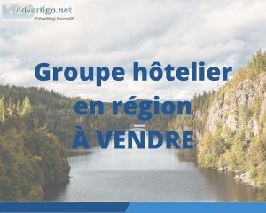 Hotel group for sale in Quebec 12000000