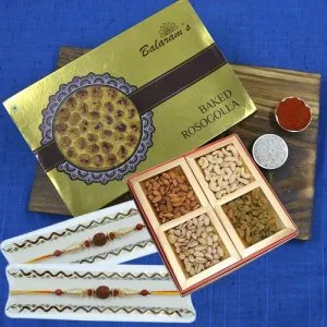 Rakhi utsav at its best with rakhi n sweets assortment in hydera