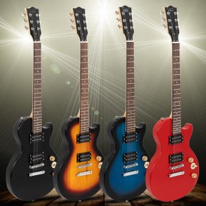 Glarry GLP101 39 inch Solid Body Electric Guitar HH Pickups