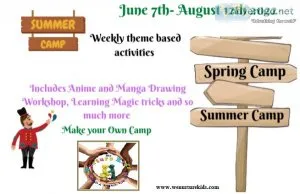 Summer Camp 2022 for Kids - We Nurture Kids