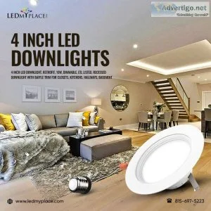 Bumper Discount on 4 Inch LED Downlight Order Now