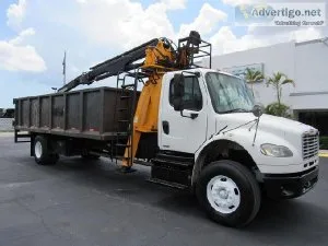 2012 Freightliner M2-106 Grapple Truck Stock BX1475