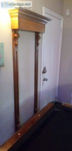 1800s Brunswick Popular 9 Foot 3 Piece Slate wmatching rack