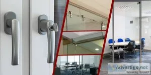 Office glass partition in dubai