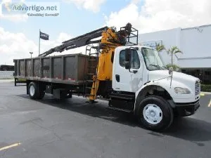 2012 Freightliner M2-106 Grapple Truck Stock BX1474