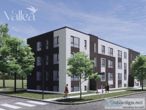 VALL&EacuteA - New condo 4 12  den for rent in Valleyfield