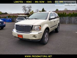 2009 CHRYSLER ASPEN LIMITED  HEMI  DVD  3RD ROW