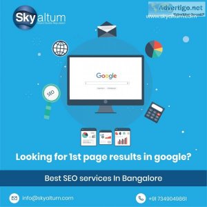 Get higher rankings with best seo services in bangalore