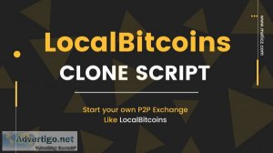 Localbitcoins clone script