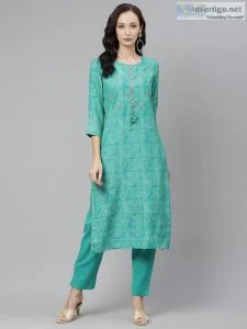 Kurti pant set manufacturers