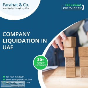 Liquidation services in dubai - liquidation services