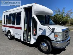 2010 Ford E350 Non-CDL Wheelchair Shuttle Bus For Sale (A5177)
