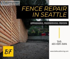 Quality Fence Repair in Seattle at best prices