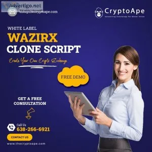 Start your own crypto exchange business with wazirx clone script