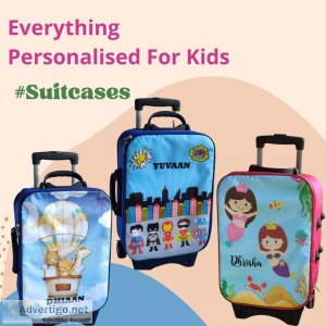 Personalised childrens suitcase