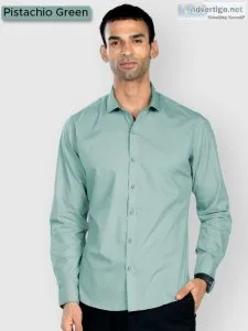 Buy latest formal shirts designs online with best prices at beyo
