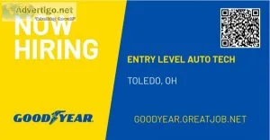 Entry Level Automotive Technician - Toledo OH