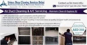 Unique cleaning & maintenance services dubai