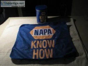 NAPA Bank and Polishing Cloth.