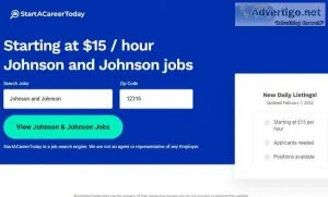 Sign up and get your job at Johnson and Johnson