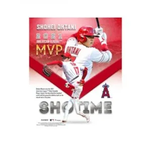 Shohei Ohtani Los Angeles Angels  Authentic Unsigned 2021 Americ