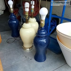 Any 2  Lamps and shades 20 all 35