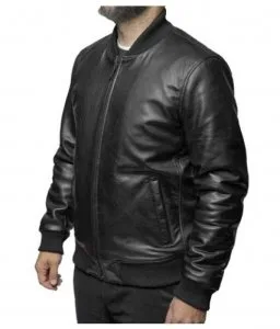 Order Now Whet Blu Men s Leather Bomber Jacket &ndash Zooloo Lea