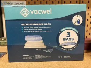 Vacuum storage bags - new in box