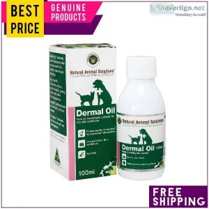 Natural Animal Solutions Dermal Oil 100 mL for Dogs And Cats Ski