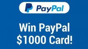 Get a 1000 Paypal Gift Card to Spend
