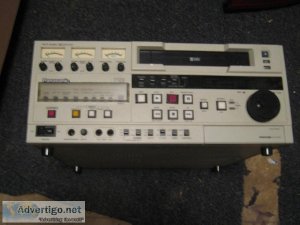 Panasonic Model AG-7750 SVHSVHS &ndash Two Manuals no cables.