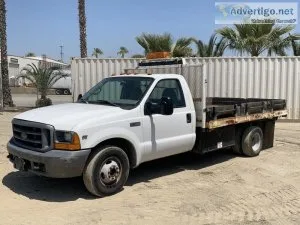 1999 FORD F350 FLATBED DUMP TRUCK 80809223