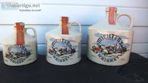 Michter&rsquos Original Sour Mash Whiskey Decanter&rsquos (3 pcs