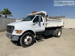2001 FORD F650 BOBTAIL DUMP TRUCK 80817223