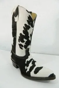 Men s size caf hair cowboy boots made to order any size MEN the 