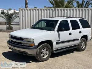 2001 CHEVROLET TAHOE SUV 80816223