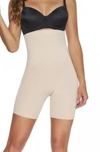 Mid Thigh High Waist Short Slimmer - Pretty Girl Curves