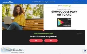 RZUSA - Google Play 100 - Incent (US)