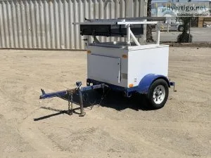 1998 PRECISION SOLAR RADAR TRAILER 80808223