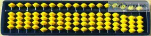 17 rod yellow abacus tool